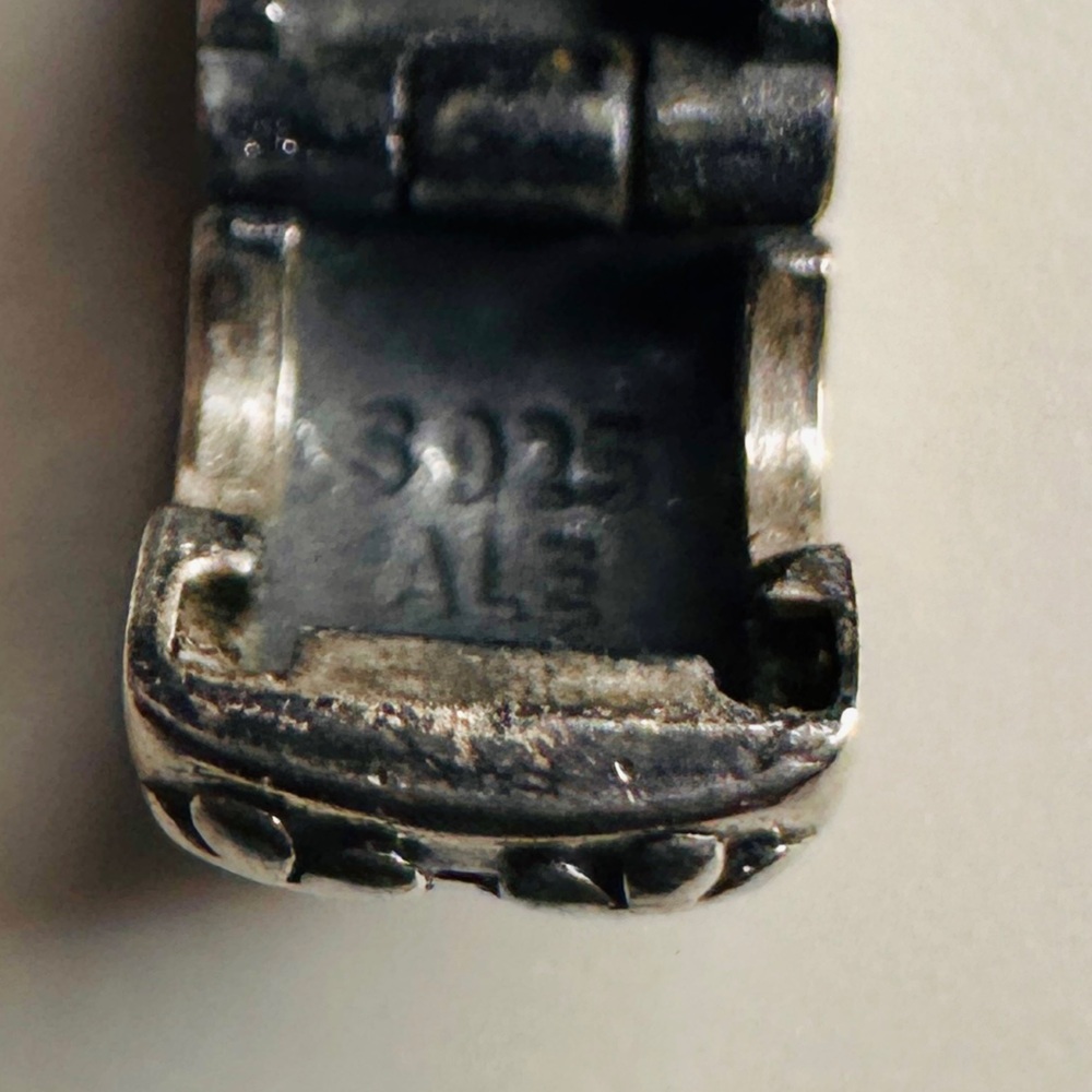 Pandora S925 ALE Sterling Silver Daisy Floral Charm Clip - Picture 3 of 5